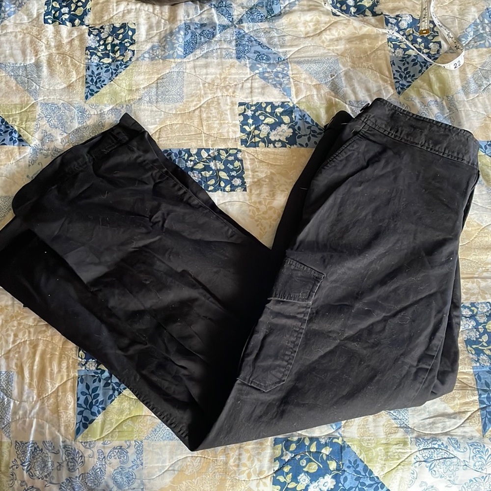 Black Cargo Pants